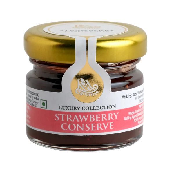 KA gourmet Strawberry Conserve 28gm x 25- Mini