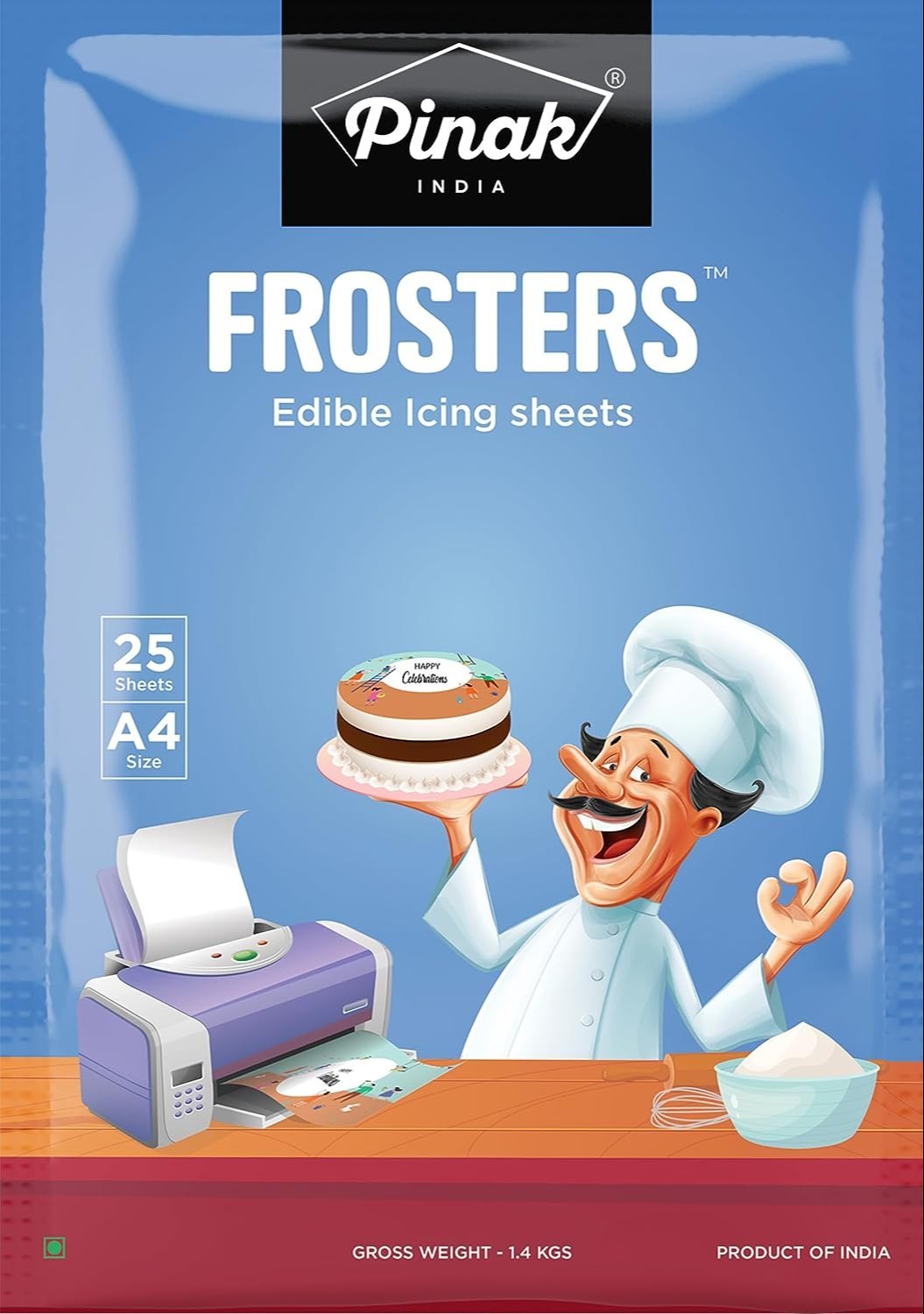 Mavee's - Frosters Edible Icing Sheets A4 Size - 25 Sheets